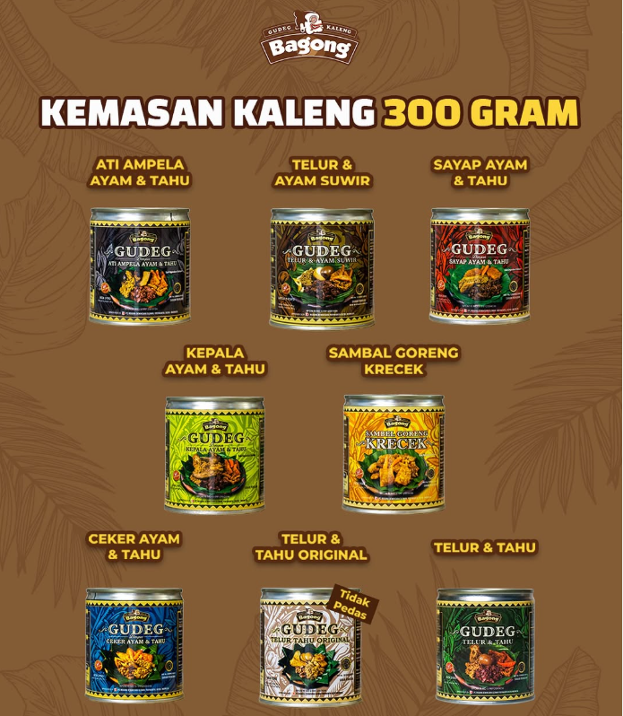 Gudeg Bagong - Ceker Ayam & Tahu (300gr) Image