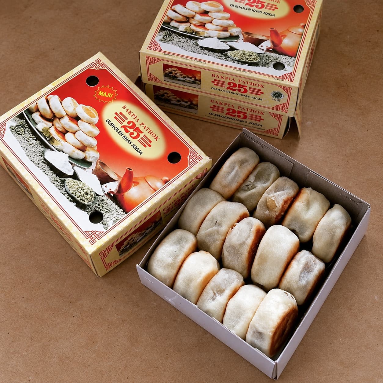 Bakpia 25 - Bakpia Kacang Ijo (15 pcs) Image
